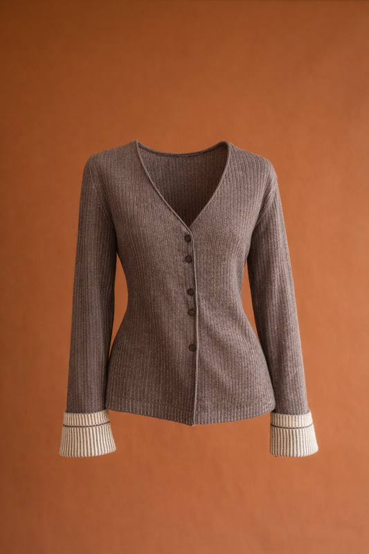 Brown Nest Cardigan