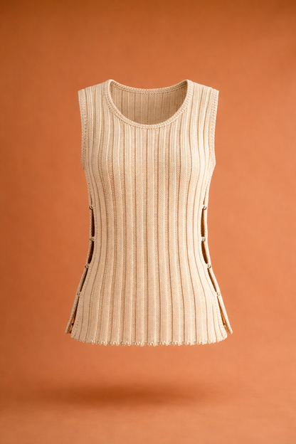 beige corozo shirt