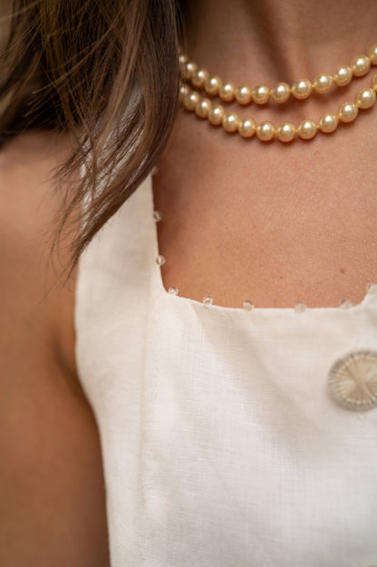 Ivory Quartz Vest